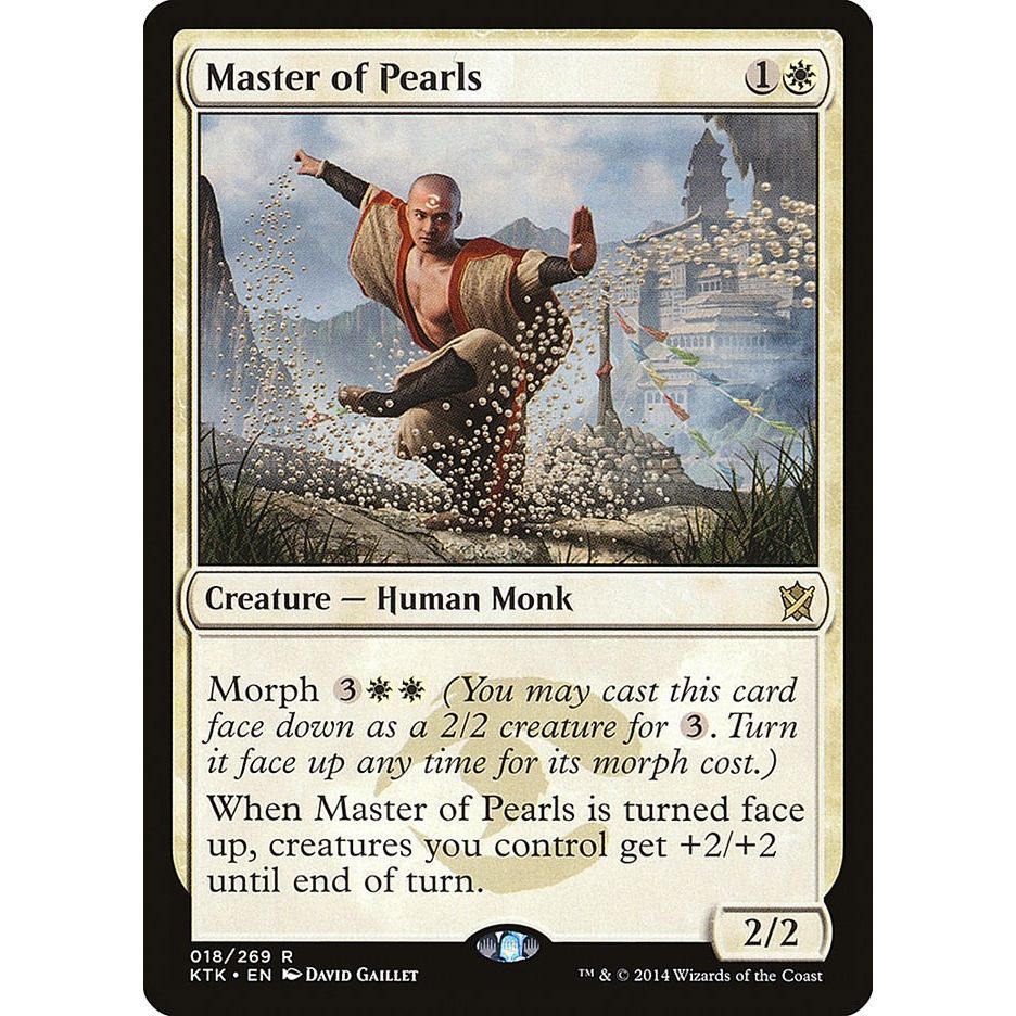 Image for Master of Pearls (18) (KTK) - Magic: The Gathering
