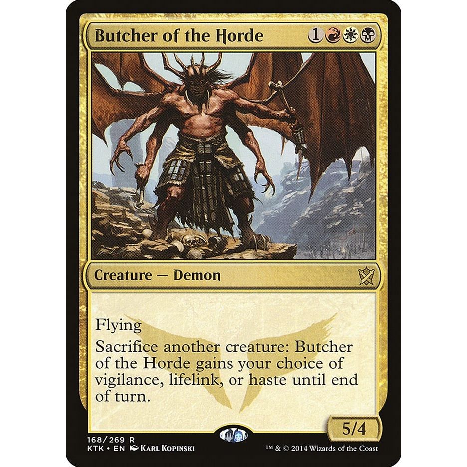 Image for Butcher of the Horde (168) (KTK) - Magic: The Gathering