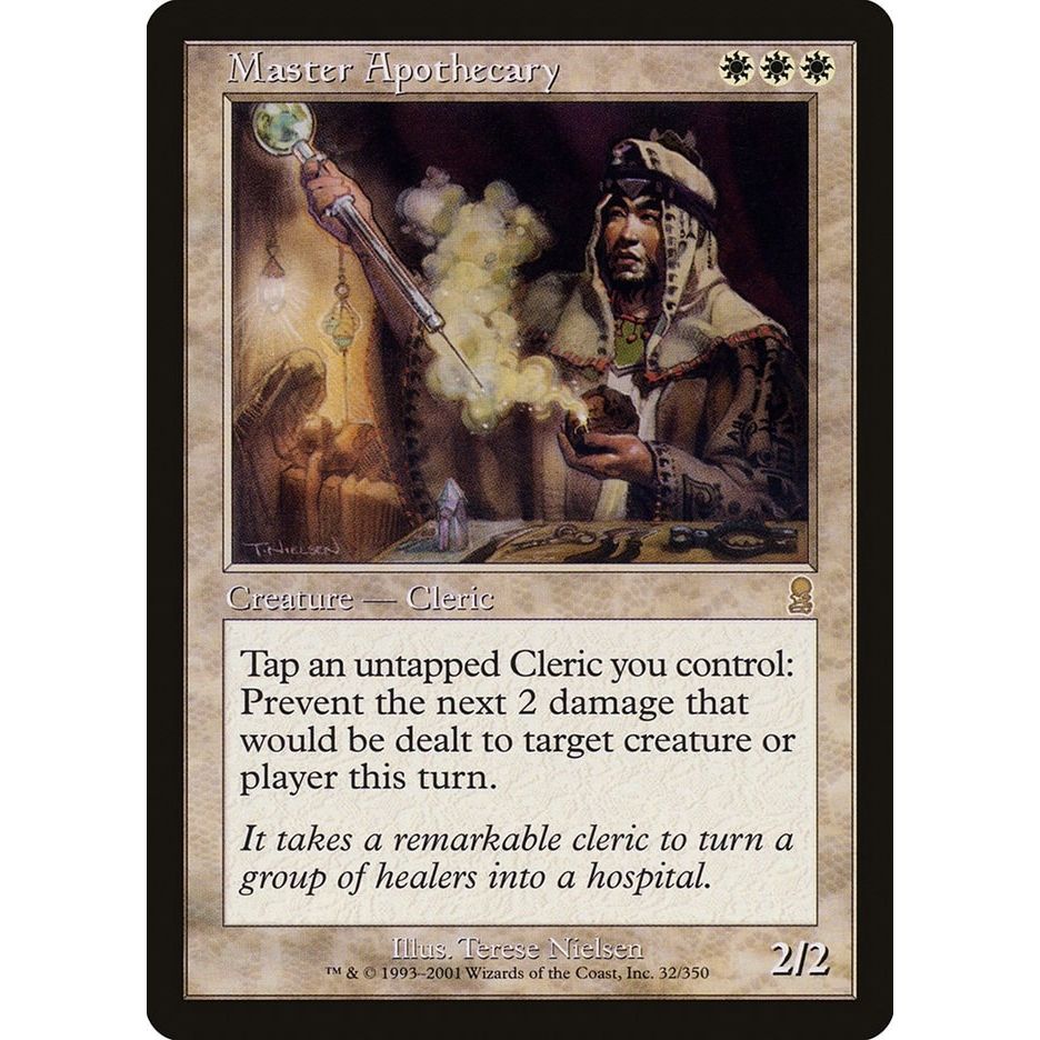 Image for Master Apothecary (32) (ODY) - Magic: The Gathering
