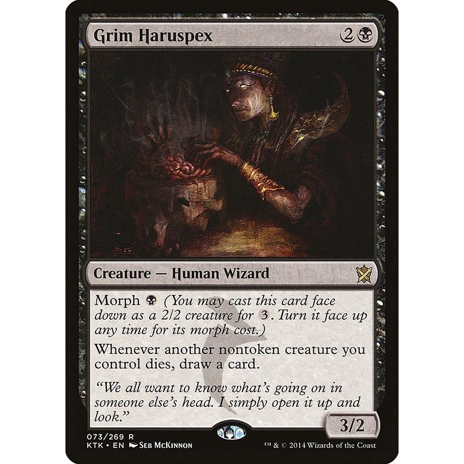 Image for Grim Haruspex (73) (KTK) - Magic: The Gathering