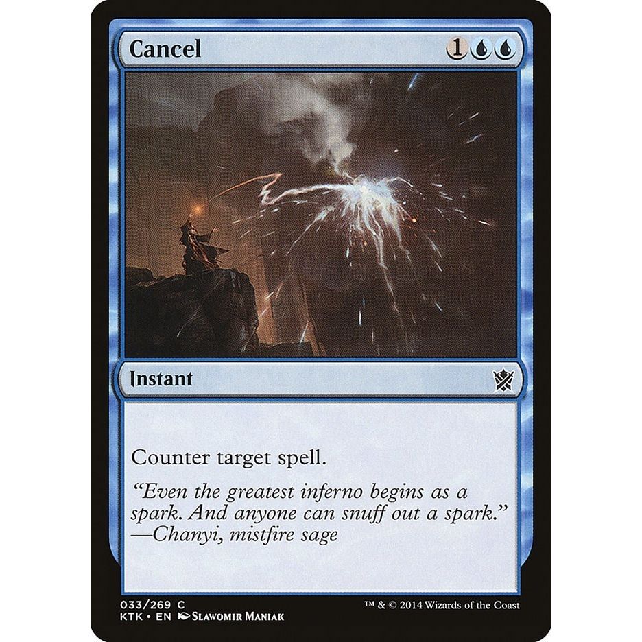 Image for Cancel (33) (KTK) - Magic: The Gathering