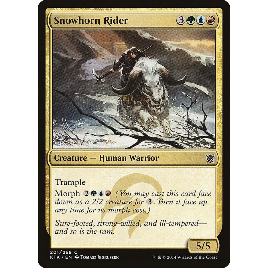 Image for Snowhorn Rider (201) (KTK) - Magic: The Gathering