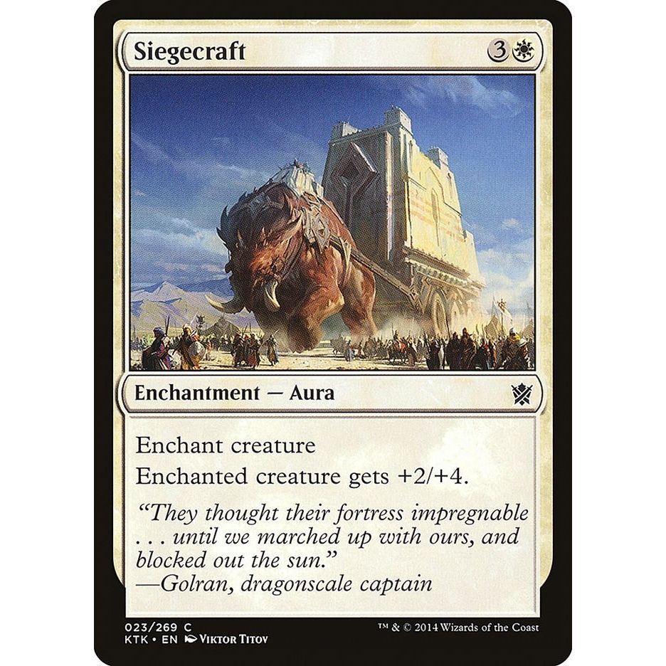 Image for Siegecraft (23) (KTK) - Magic: The Gathering