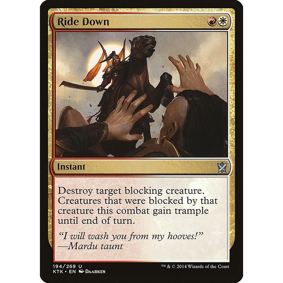 Image for Ride Down (194) (KTK) - Magic: The Gathering