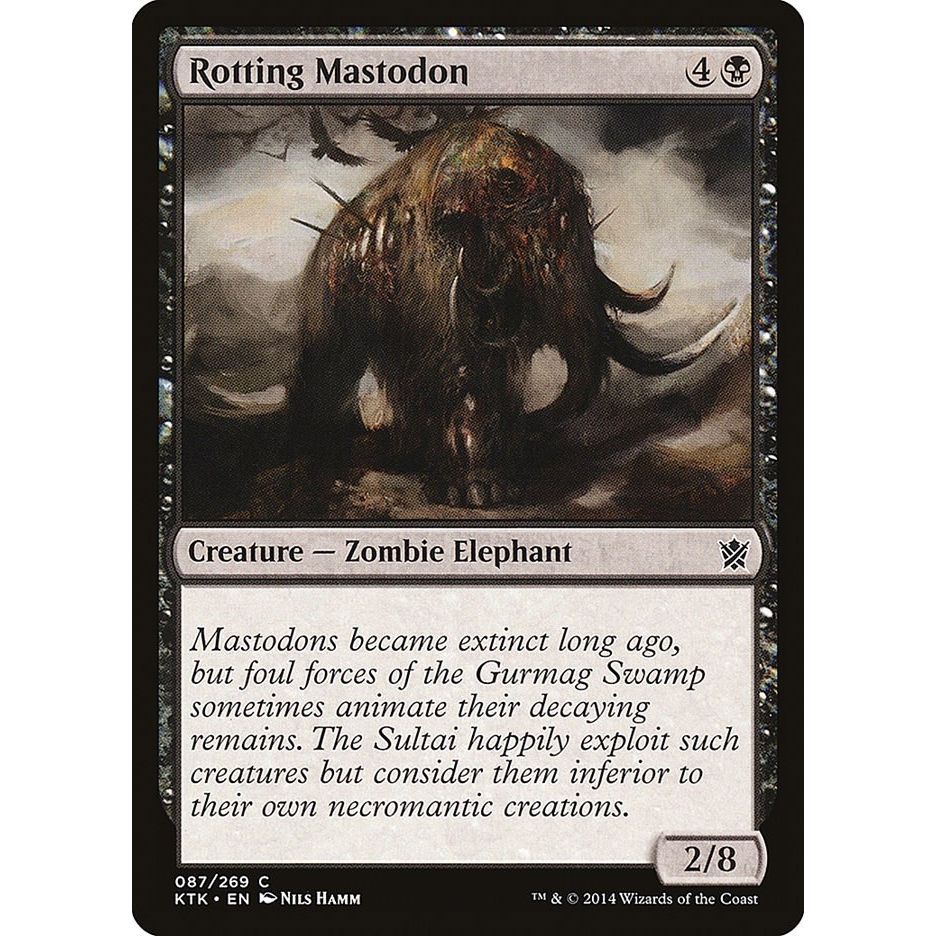 Image for Rotting Mastodon (87) (KTK) - Magic: The Gathering