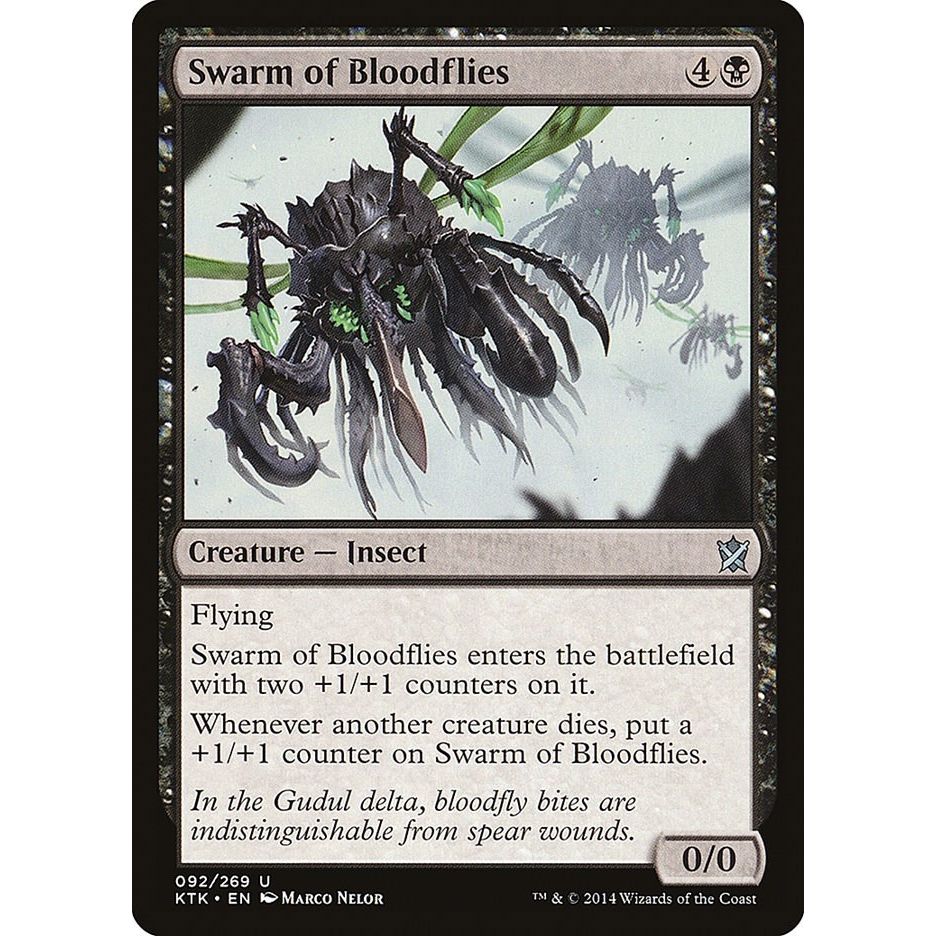 Image for Swarm of Bloodflies (92) (KTK) - Magic: The Gathering