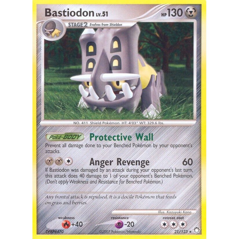 Image for Bastiodon (21/123) (MT) - Pokemon