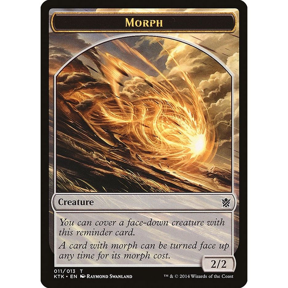 Image for Morph Token (11) (KTK) - Magic: The Gathering