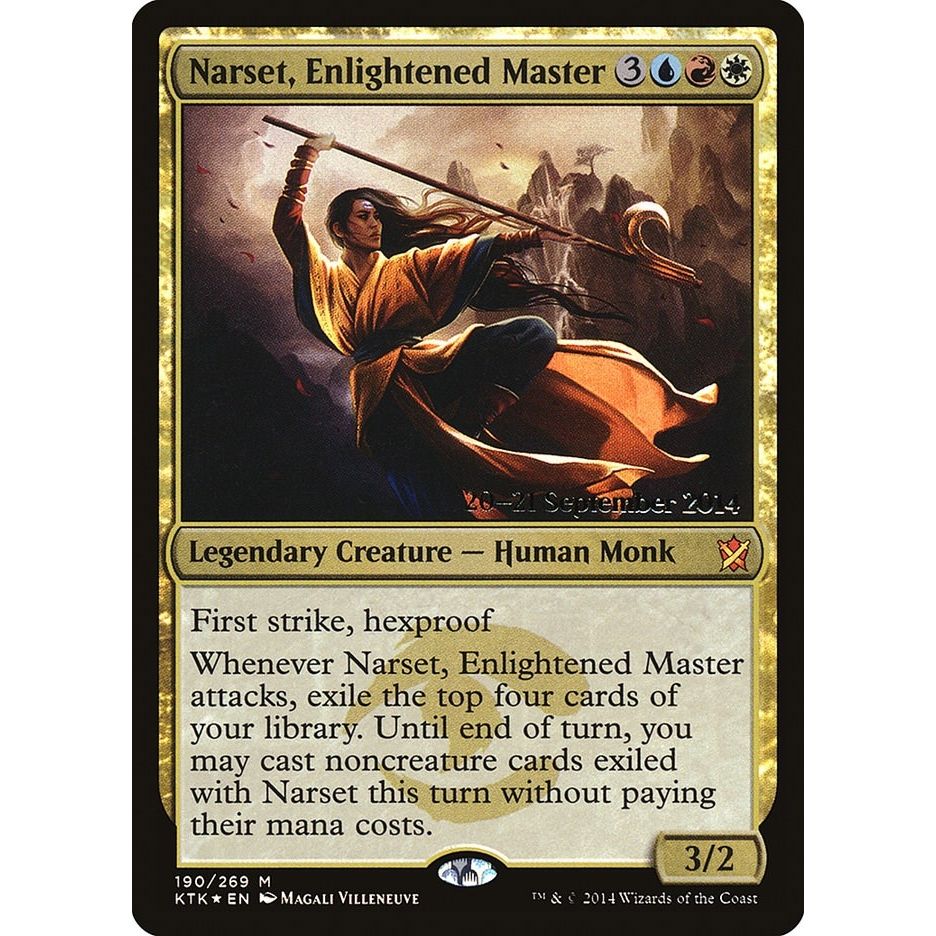 Image for Narset, Enlightened Master (190) (PRE) - Magic: The Gathering