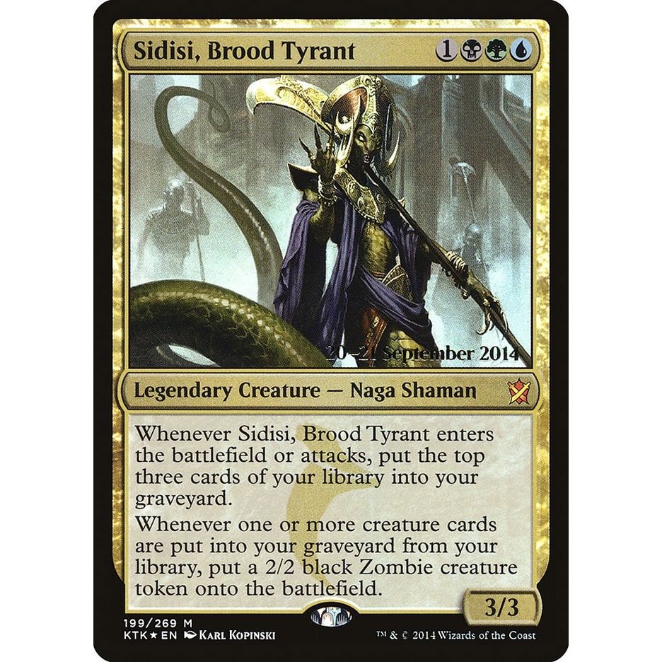 Image for Sidisi, Brood Tyrant (199) (PRE) - Magic: The Gathering