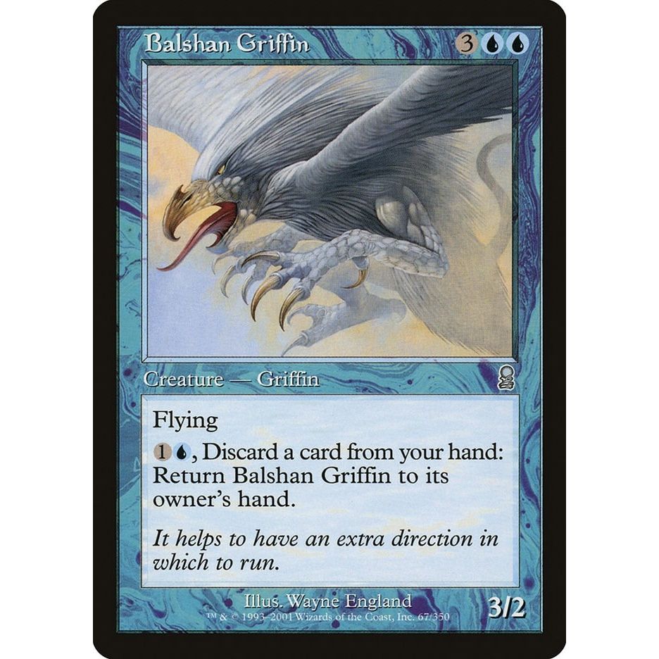Image for Balshan Griffin (67) (ODY) - Magic: The Gathering