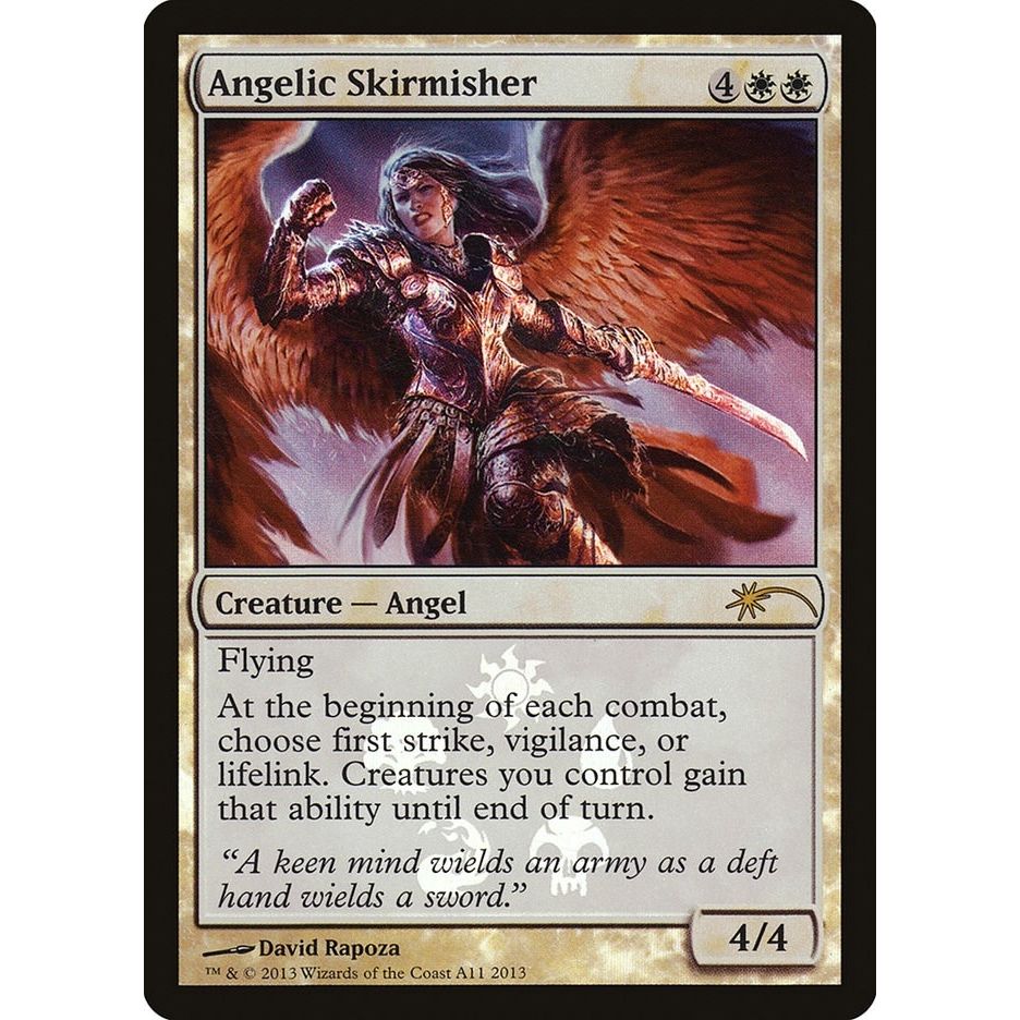 Image for Angelic Skirmisher (A11) (MEDIA) - Magic: The Gathering