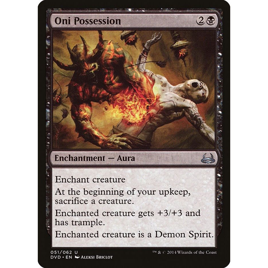 Image for Oni Possession (51) (DD3) - Magic: The Gathering