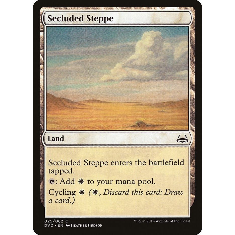 Image for Secluded Steppe (25) (DD3) - Magic: The Gathering