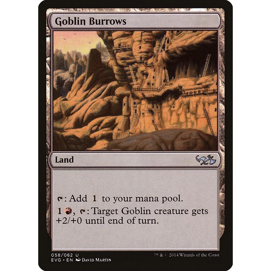 Image for Goblin Burrows (58) (DD3) - Magic: The Gathering
