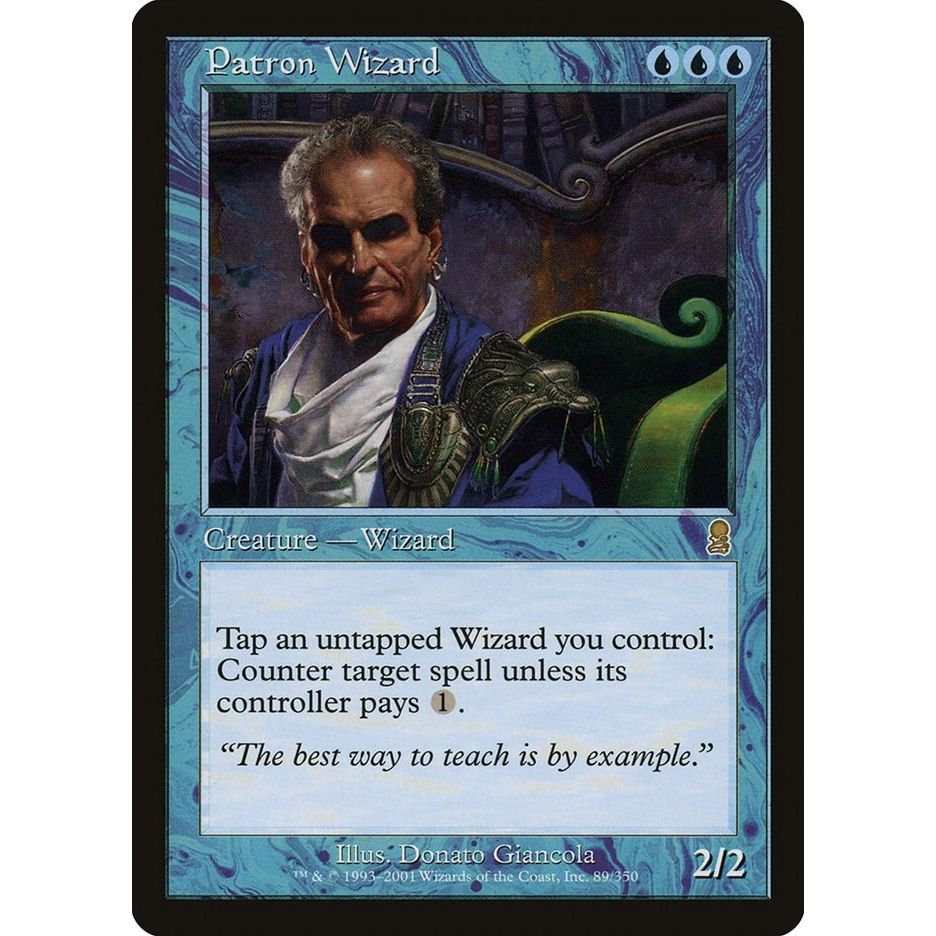 Image for Patron Wizard (89) (ODY) - Magic: The Gathering