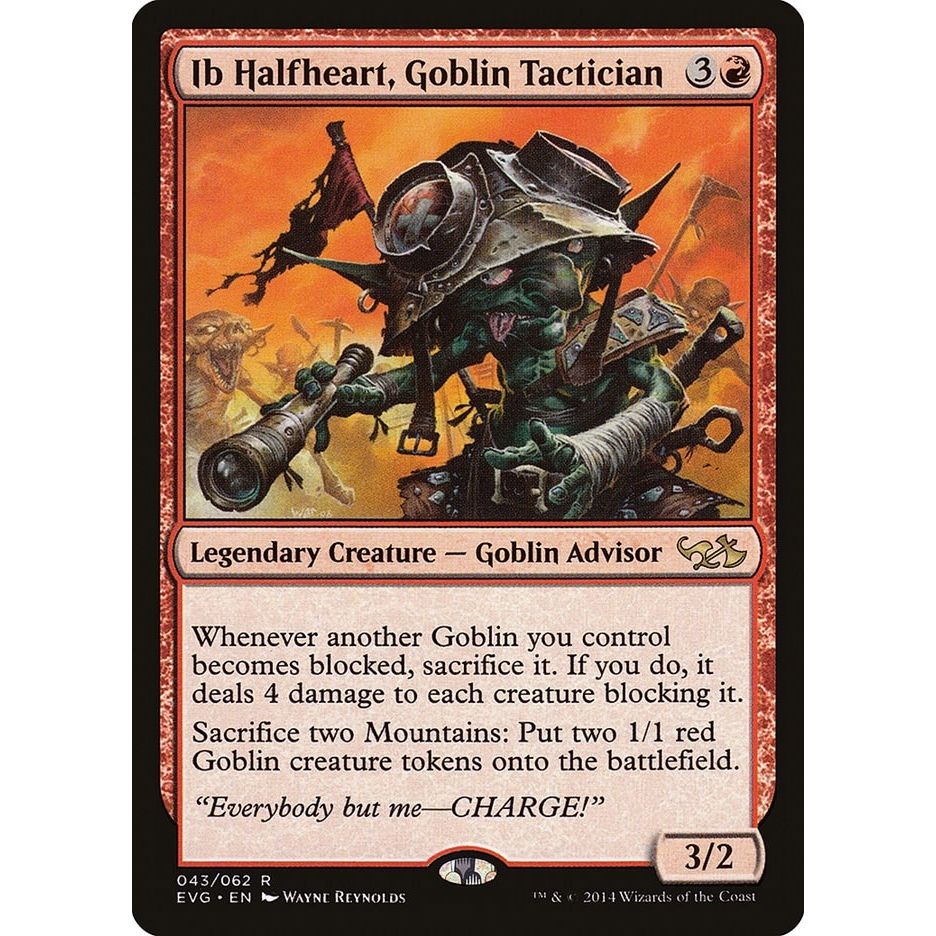 Image for Ib Halfheart, Goblin Tactician (43) (DD3) - Magic: The Gathering