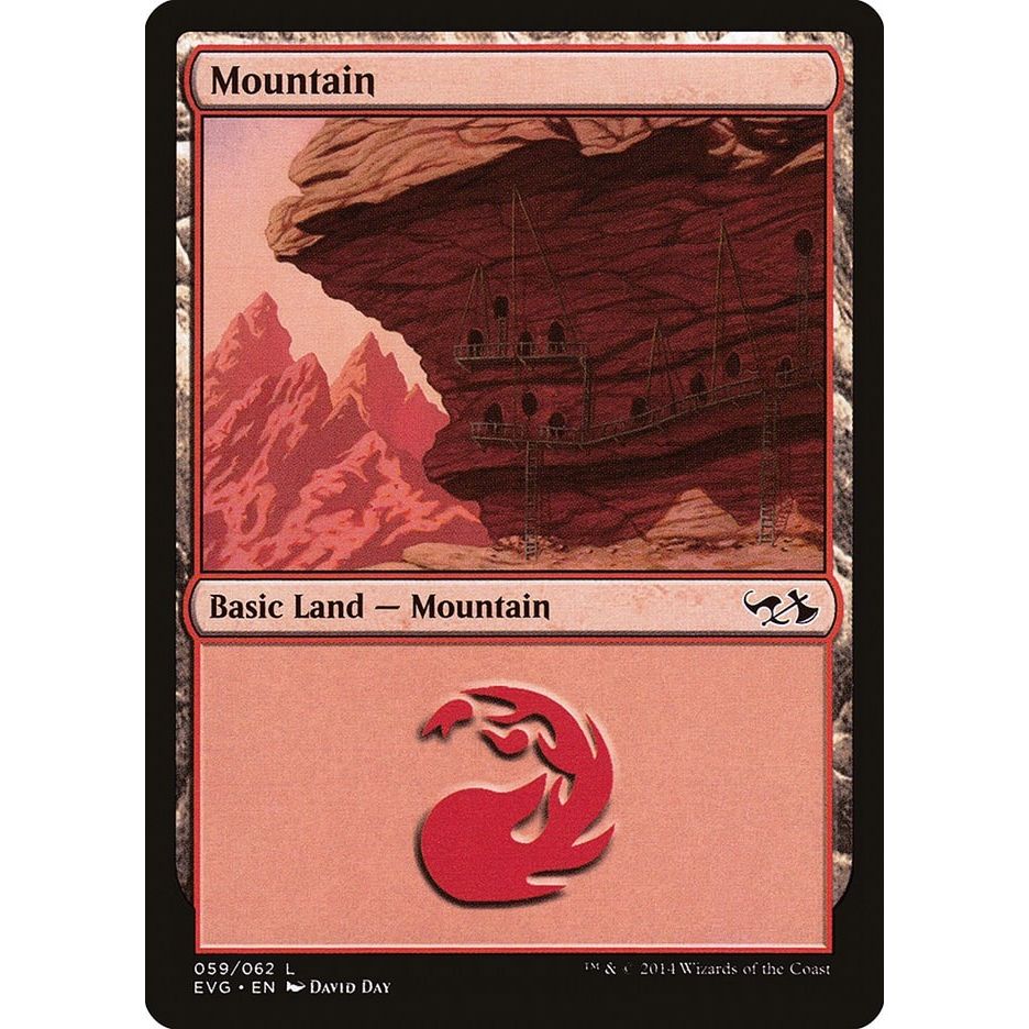 Image for Mountain (059) (EVG) (59) (DD3) - Magic: The Gathering