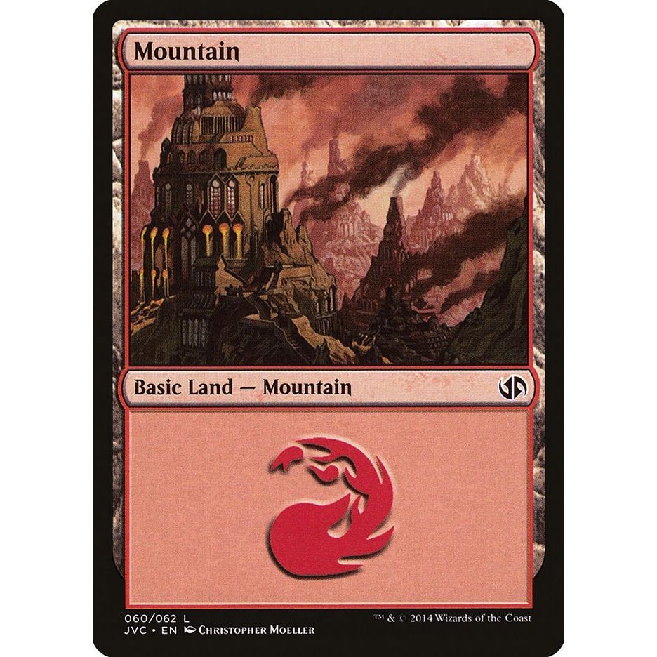 Image for Mountain (060) (JVC) (60) (DD3) - Magic: The Gathering