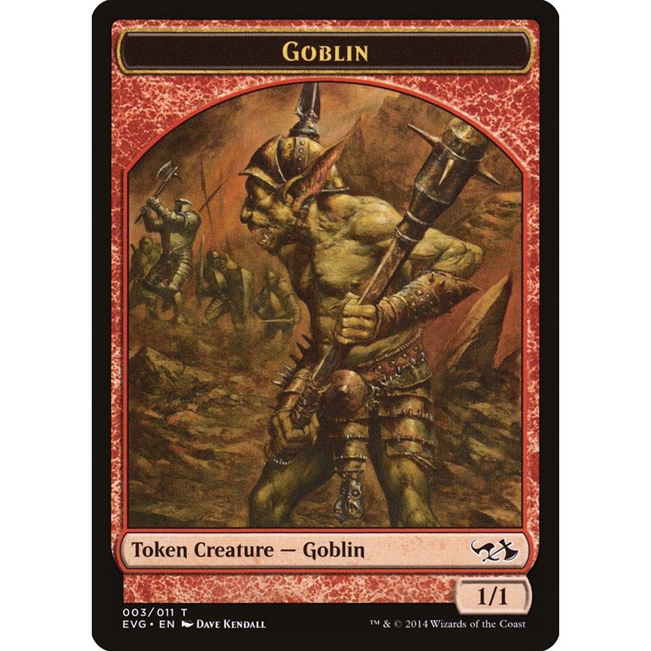 Image for Goblin Token (EVG) (3) (DD3) - Magic: The Gathering