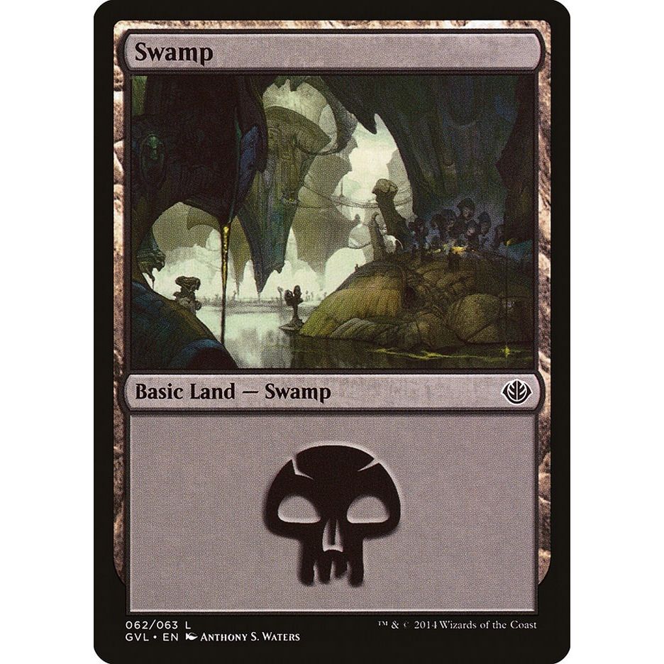 Image for Swamp (062) (GVL) (62) (DD3) - Magic: The Gathering