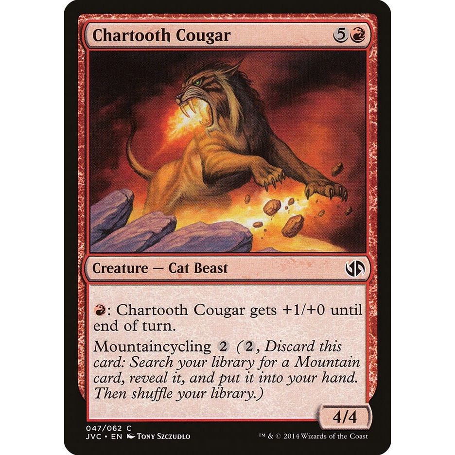 Image for Chartooth Cougar (47) (DD3) - Magic: The Gathering
