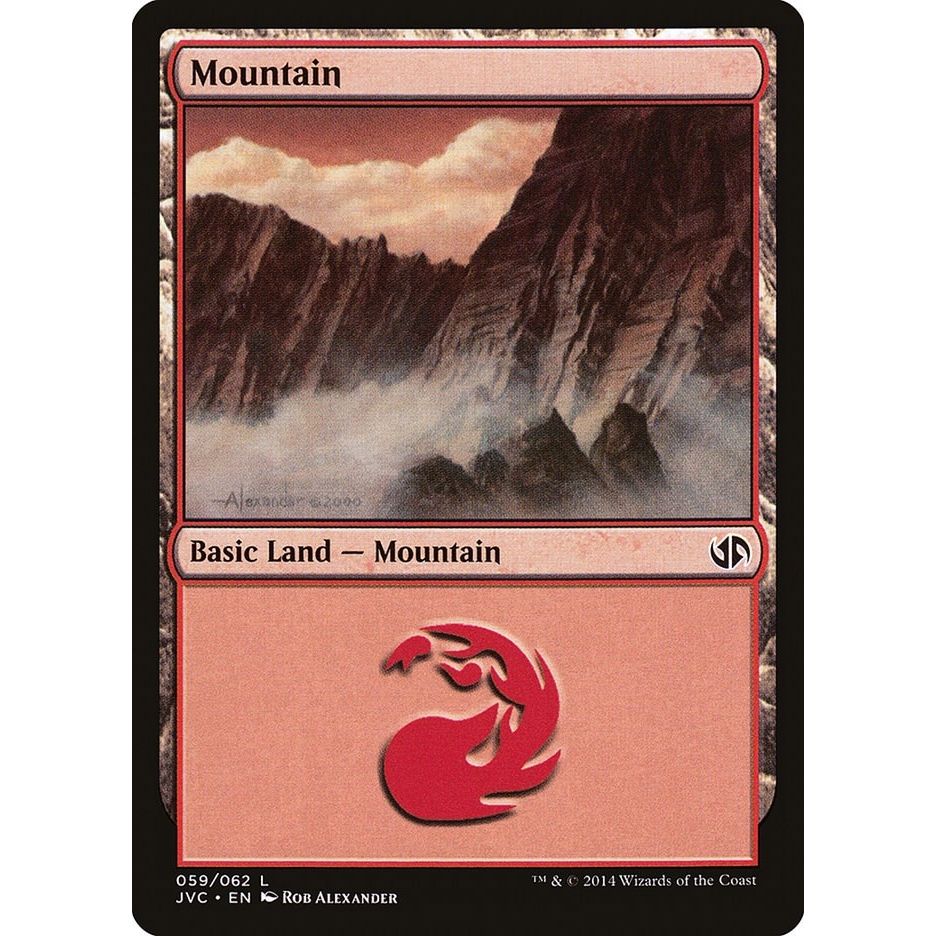Image for Mountain (059) (JVC) (59) (DD3) - Magic: The Gathering