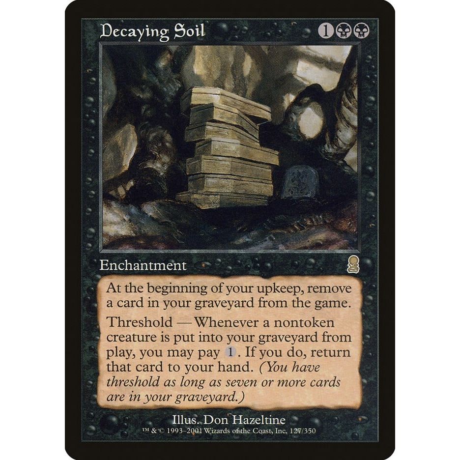 Image for Decaying Soil (127) (ODY) - Magic: The Gathering