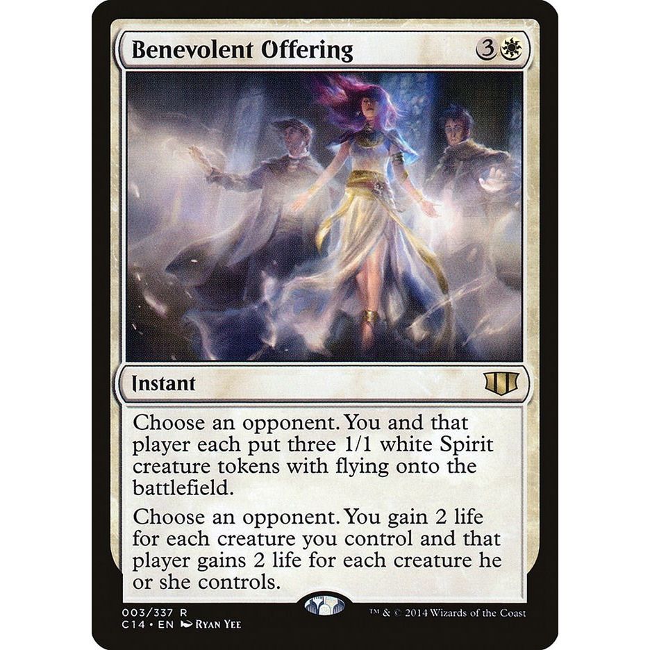 Image for Benevolent Offering (3) (C14) - Magic: The Gathering