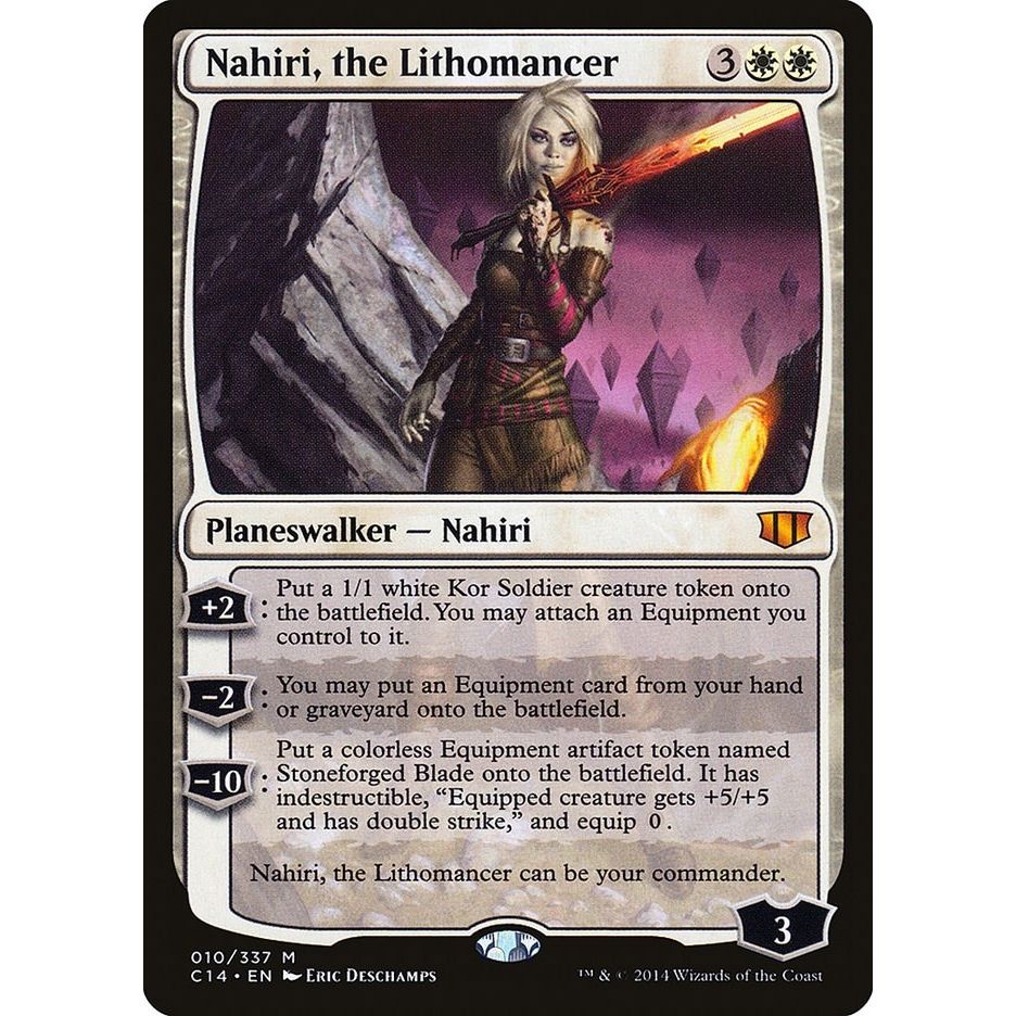 Image for Nahiri, the Lithomancer (10) (C14) - Magic: The Gathering