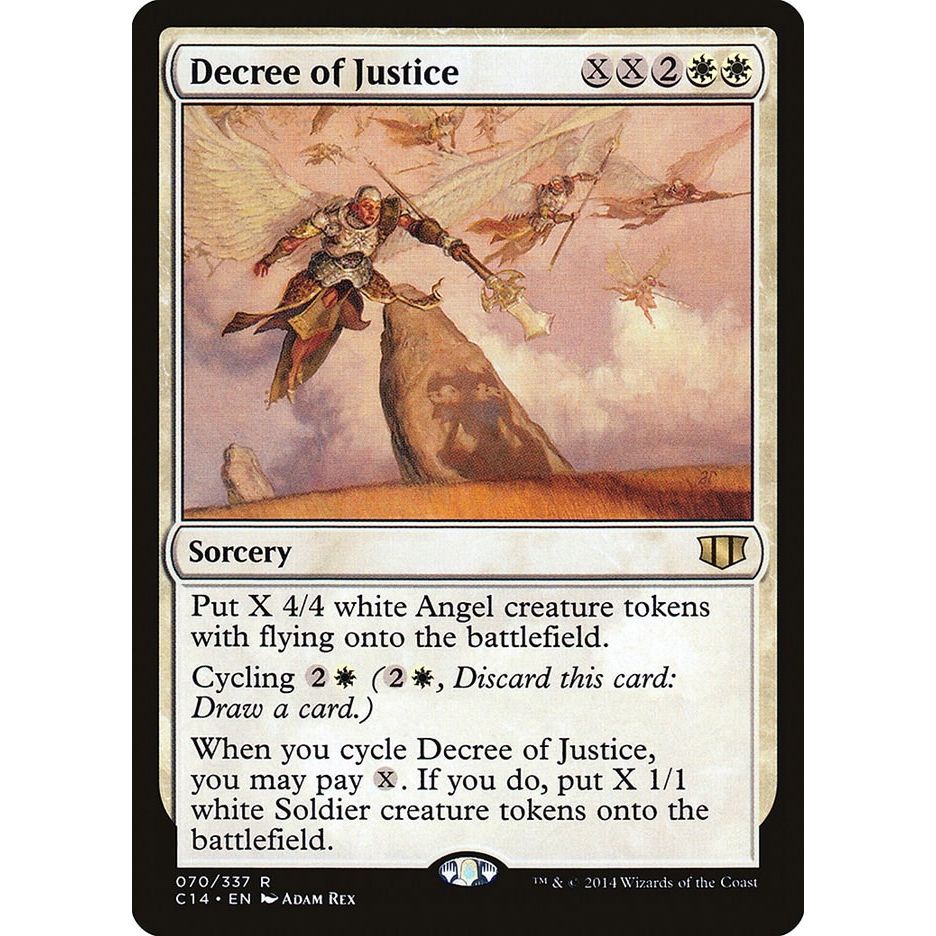 Image for Decree of Justice (70) (C14) - Magic: The Gathering
