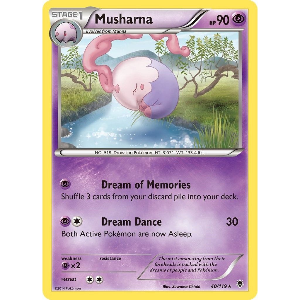 Image for Musharna (40/119) (PHF) - Pokemon