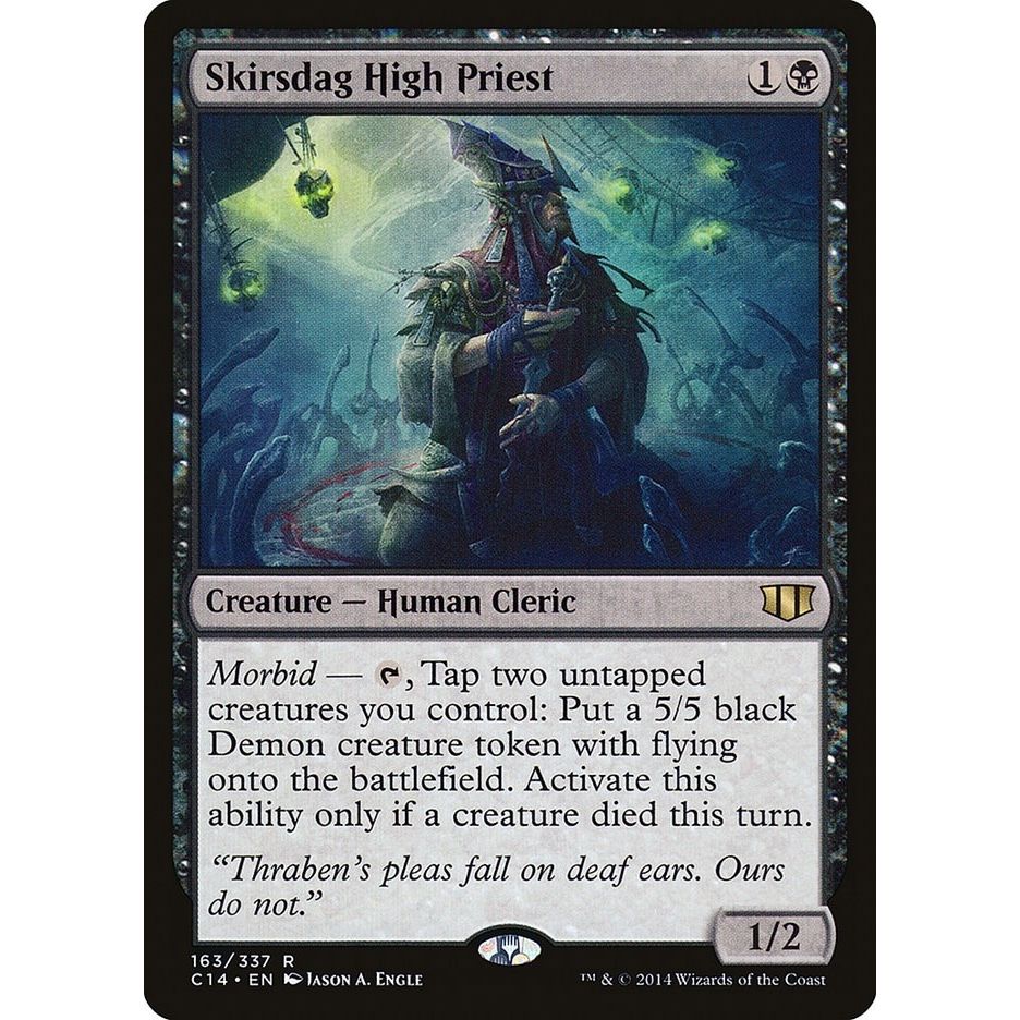 Image for Skirsdag High Priest (163) (C14) - Magic: The Gathering