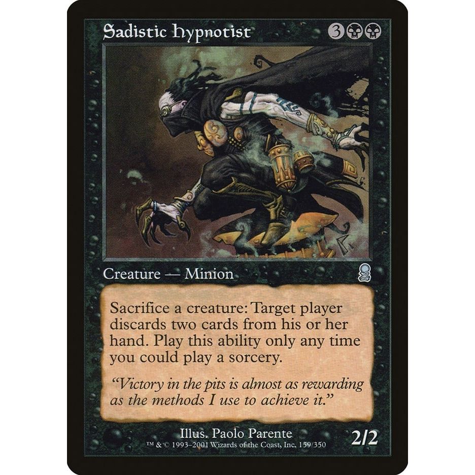 Image for Sadistic Hypnotist (159) (ODY) - Magic: The Gathering