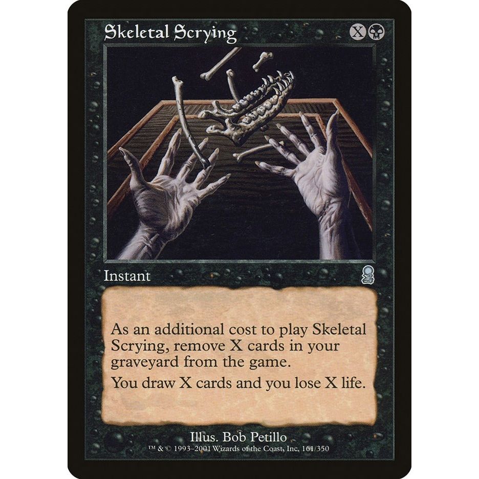 Image for Skeletal Scrying (161) (ODY) - Magic: The Gathering