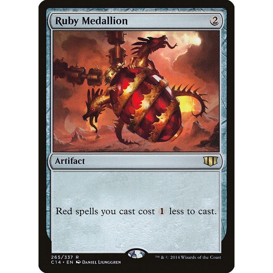 Image for Ruby Medallion (265) (C14) - Magic: The Gathering