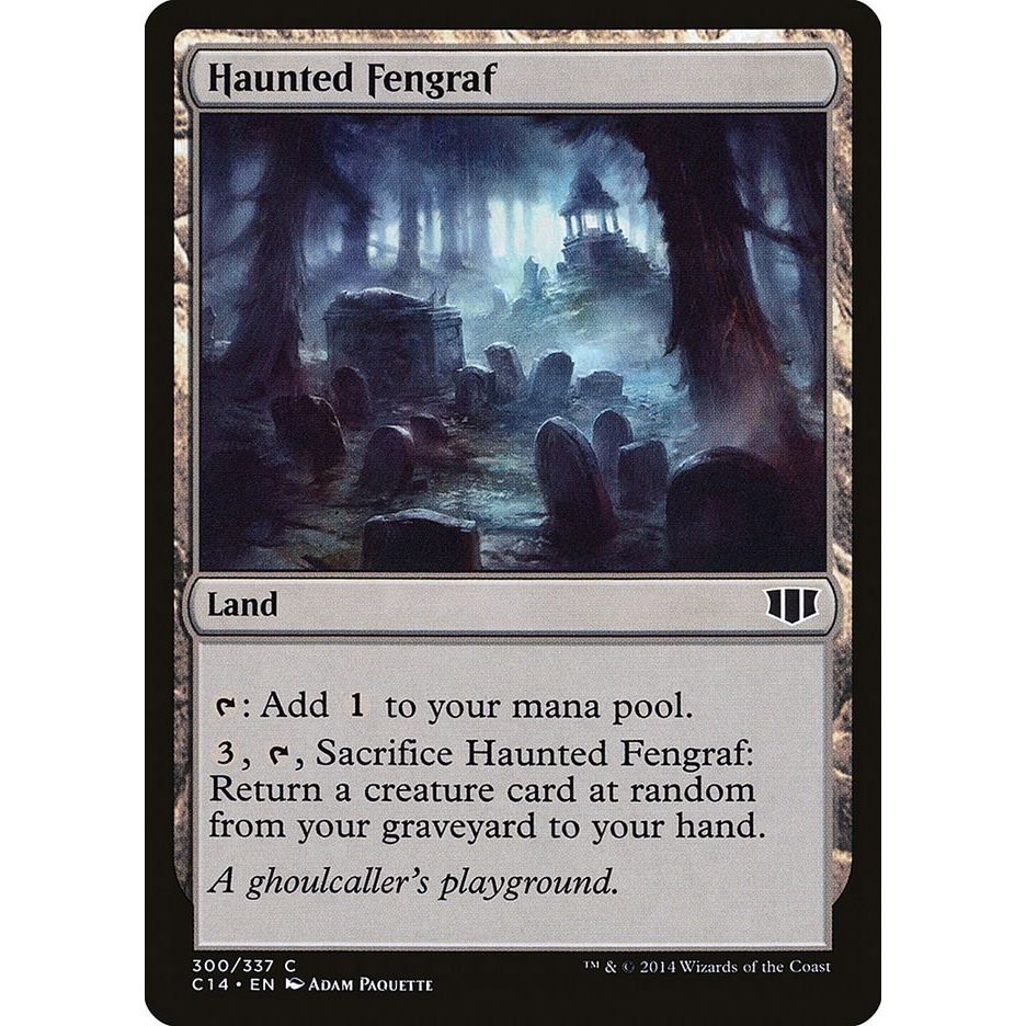 Image for Haunted Fengraf (300) (C14) - Magic: The Gathering