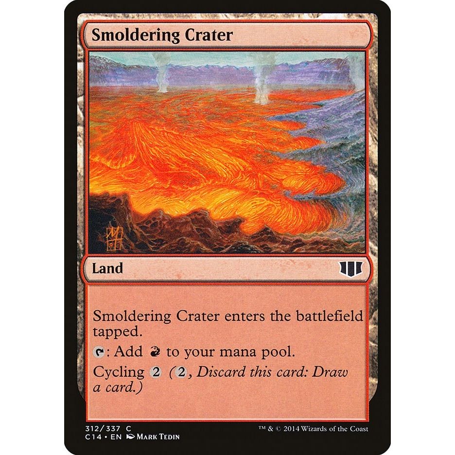 Image for Smoldering Crater (312) (C14) - Magic: The Gathering