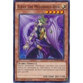 Image for Elegy the Melodious Diva (NECH-EN006) (NECH) - YuGiOh