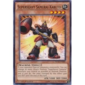 Image for Superheavy Samurai Kabuto (NECH-EN008) (NECH) - YuGiOh