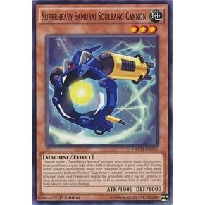 Image for Superheavy Samurai Soulbang Cannon (NECH-EN013) (NECH) - YuGiOh
