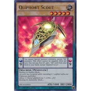Image for Qliphort Scout (NECH-EN021) (NECH) - YuGiOh