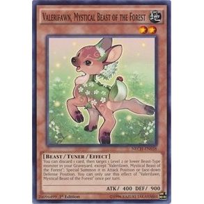 Image for Valerifawn, Mystical Beast of the Forest (NECH-EN038) (NECH) - YuGiOh
