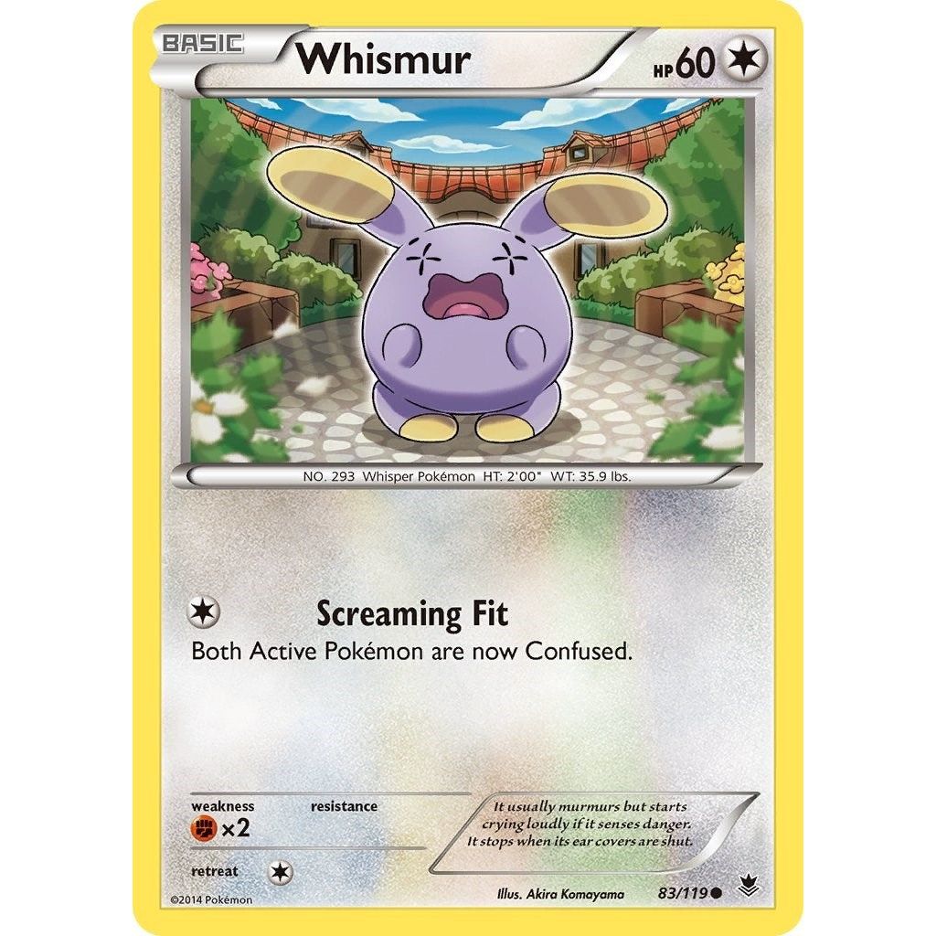 Image for Whismur (83/119) (PHF) - Pokemon
