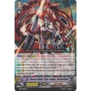 Image for Heavy Blast Star-vader, Berkelium (TD17/003EN) (TD17) - Cardfight Vanguard
