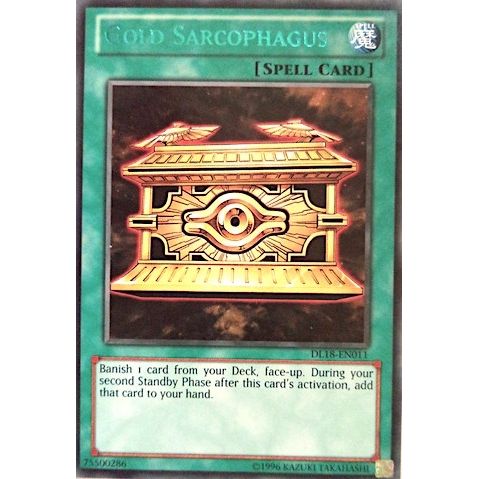 Image for Gold Sarcophagus (Green) (DL18-EN011) (DL) - YuGiOh
