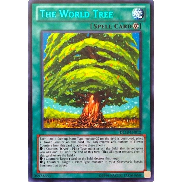 Image for The World Tree (Green) (DL18-EN012) (DL) - YuGiOh