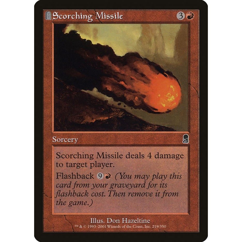 Image for Scorching Missile (219) (ODY) - Magic: The Gathering