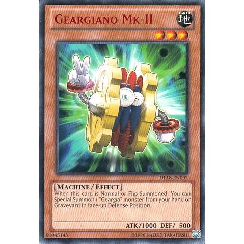 Image for Geargiano Mk-II (Red) (DL18-EN007) (DL) - YuGiOh