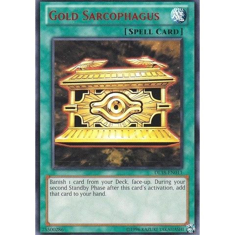 Image for Gold Sarcophagus (Red) (DL18-EN011) (DL) - YuGiOh
